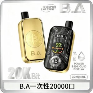 B.A電子煙一次性抛棄式20000口